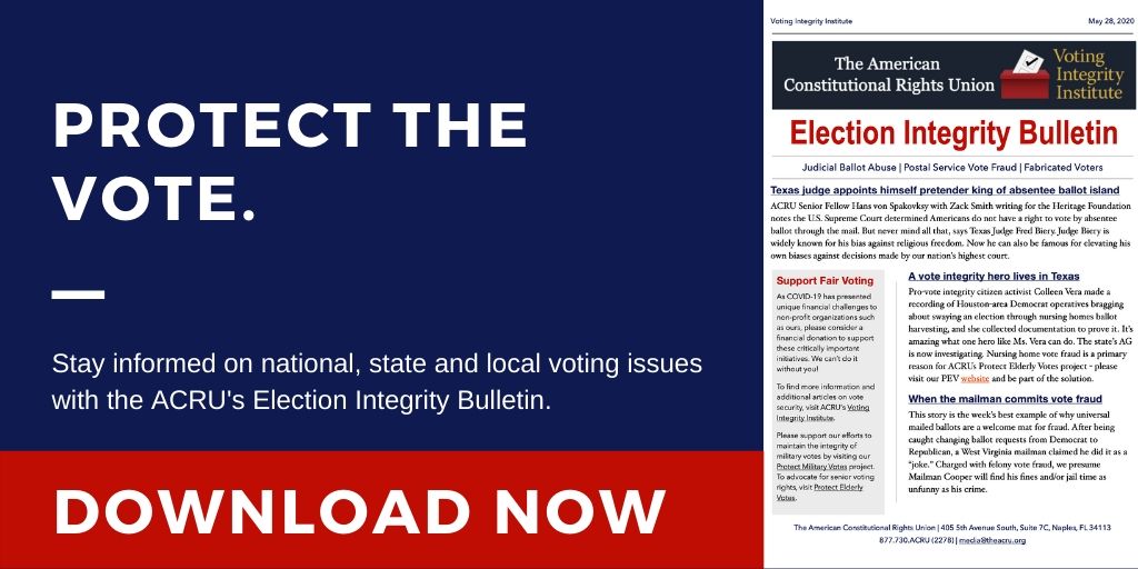 Election Integrity Bulletin